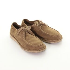 Birkenstock Pasadena III Gray Taupe Suede Lace Up Moc-Toe Shoes Mens 44/11-11.5M